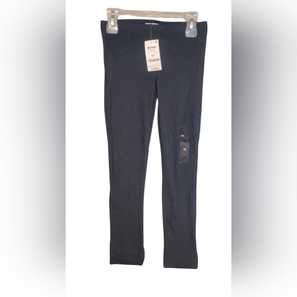 Epic Threads Blue Leggings Girls 6X NWT